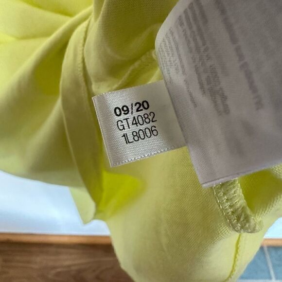 IVY PARK X Adidas Collaboration Frozen Yellow Unisex Oversized Short Sleeve Tee - Picture 7 of 9
